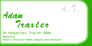 adam traxler business card